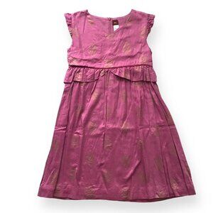 Tea Collection City Palace Wrap Neck Dress